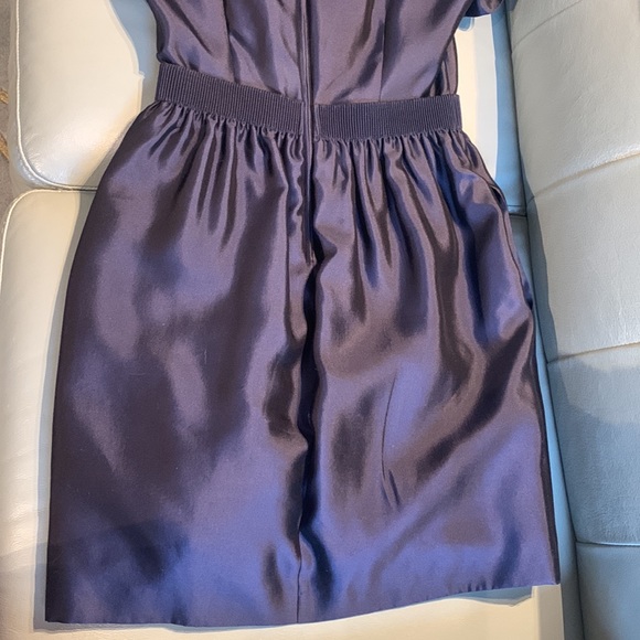 Burberry Silk / Wool Blend  Flared Dress - Picture 10 of 12